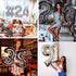 40 Inch Large Silver Number 4 Balloon, Jumbo Mylar Foil Helium Balloon for Birthday Party Decorations