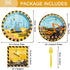 96 Set 24 Pcs Construction Birthday Party Plates Napkins Forks Supplies Tableware Disposable Table Dump Truck Theme