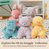 7 GUND Baby Oh So Snuggly Littles Hippo, Small Stuffed Animals, Hippo Stuffed Animal, Plush Toys for Infants