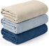 Muslin Swaddle Blankets for Newborn, 3 Pack Breathable Soft Receiving Blanket, Large