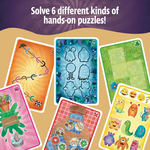 EXIT: The Game - Kids - Riddles in Monsterville, Puzzles, Brainsteasers, Co-op Games