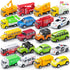 JOYIN 20PCS Die Cast Pull Back Cars, Metal Toy Cars, Car Toys