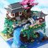 Cherry Blossom Tree Building Set with Gift Box, Original Music Cherry Blossom Tree House, 3320 Pcs
