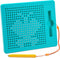 Magnetic Drawing Board for Kids, Beads and Magnet Stylus Pen, Magnetic Tablet Toy for Airplane & Car Ride Activities