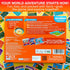 8-12 5-9 195 QUOKKA Board Games for Kids - Family Games for Kids and Adults - Journey Across the World Card Game Ages