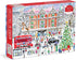 Galison Michael Storrings Christmas in London – 1000 Piece Puzzle with Bright Artwork of The London Holiday Season