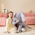 Giant Elephant Stuffed Animal Plush Toy, Large Jumbo 25" Cute Fluffy Plushie, Birthday Gifts for Kids