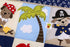 CribMATE 1 Nursery Crib Quilts Cartoon Blue Bear Pirates Baby Girl Baby Boy Nursery Crib Comforter Pieces