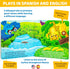 Bilingual Books for Toddlers 1-3, Interactive Sound Books for Toddlers 1-3, Electronic Toddler & Baby Books in English & Spanish by Gufino