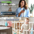 GEARit 2K 2 Setup, Set Baby Monitor with Camera & Audio Video with Motion & Crying Detection, Way Audio Easy WiFi