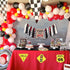 TUTOTU 2nd Two Fast High Chair Banner - Racing Two Birthday Party Decorations,Racing Two Birthday Highchair,Two Fast