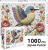 1000 1000 27.6"x19.7" Gem Bird Piece Puzzle for Adults, Hard Challenging Pieces Jigsaw Puzzles for Adults, Colorful Art
