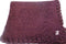 Sanjit Knitted Crochet Finished Dark Brown Chenille Baby Blanket Chosen Monogram