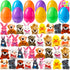JOYIN 36 Pcs Pre-Filled Easter Eggs Filled with Plush Animal Toys for