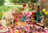 Buffalo Games Picnic Raiders - 300 LARGE Piece Jigsaw Puzzle in Red