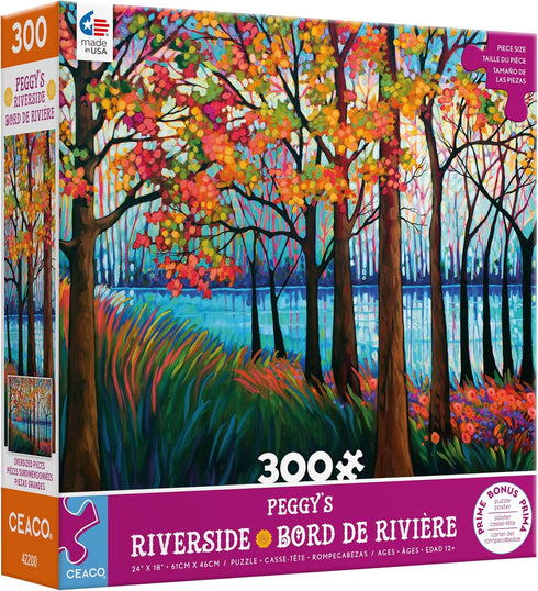 Ceaco - Peggy's Riverside - 300 Piece Jigsaw Puzzle