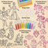 5-8 5,6,7,8 6-8 6 Imagimake Window Art Princess & Unicorn | DIY Suncatcher Kit for Year Old Kids | Princess & Unicorn