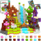 OUGUI 200 PCS Magnetic Blocks Building Block Kids - Magnet Cubes Boy Girl