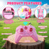 2.4GHz 3 4 5 6 7+ Funwee RC Farm Tractor Toy w/Light & Music, Kid Truck Toy w/Front Loader & Farm Animal, RC Tractor