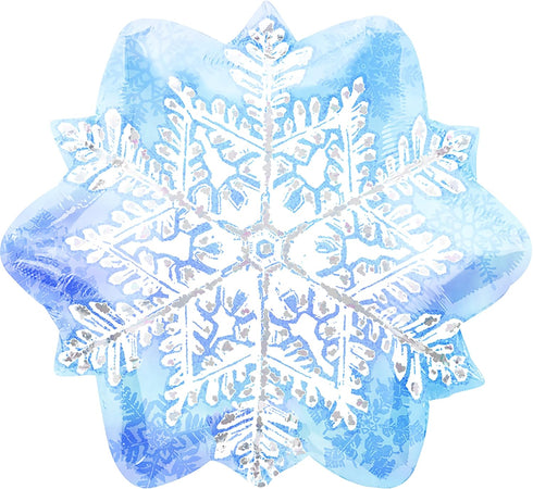Glistening Snowflakes Balloon Bouquet