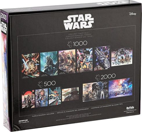 Buffalo Games - Star Wars - You Were The Chosen One - 2000 Piece Jigsaw Puzzle for Adults, Game Nights