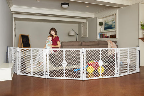 Toddleroo by North States - Superyard Wall Mount Kit: Play Yard Wall Mount Kit Compatible with Superyard or Colorplay