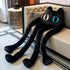 Long Cat Plush Pillow, 39" Cute Black Kawaii Soft Plushies, Big Stuffed Animals Gift for Kids Girlfriend
