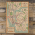 1954 Map of New York City Subway - 1000 Piece Jigsaw Puzzle for Adults, NY Underground