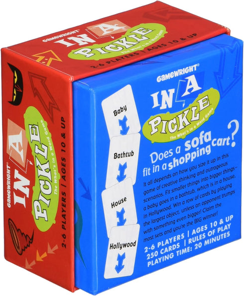 Gamewright Mini In A Pickle Card Game - Multi-colored, 5", for Ages 120 months to 180 months