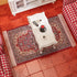 1/12 6 3.8, 3 (No.1) SAMCAMI Dollhouse Accessories Woven Carpet, Scale Doll House Accessories and Furniture, Dollhouse