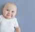 Set 3, 46x46 inches Amazing Baby Cotton Muslin Swaddle Blankets, of Watercolor Brushstrokes, Denim, XLarge