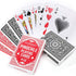 2 48 LotFancy Pinochle Playing Cards, Decks of Cards, Black and Red, Special Card Deck