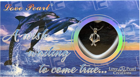 Love Pearl Creations Animals Wish Kit with Dolphin Pendant Necklace