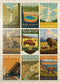 MyPuzzle Yellowstone National Park: 150th Anniversary Commemorative Print, Vintage Poster - 500 Piece Jigsaw Puzzle
