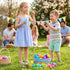 36 JOYIN Pcs Prefilled Easter Eggs Bubble Wands for Kids Party Favors, Basket Stuffers, Toys Inside for Children Fun