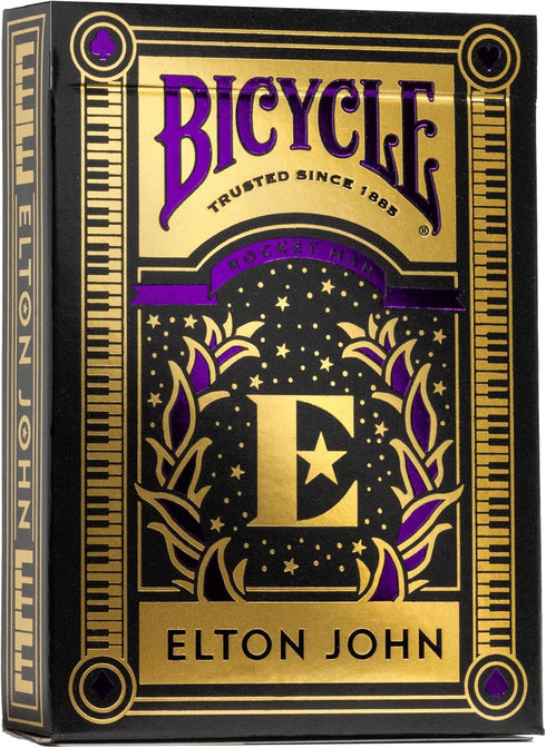 Bicycle Elton John Purple Playing Cards - 1 Deck