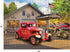 550 RoseArt - American Nostalgia - Hot Rod Flames - Piece Jigsaw Puzzle for Adults