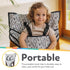 Nuby On The Go Toddler Portable Travel Chair: Adjustable Straps for Babies and Toddlers, Folds for Storage