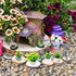 Cayway Dollhouse Plant Miniature - 20 PCS Mini Potted Plants for Dollhouse Garden Decorations