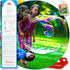 BUBBLE THING Giant Bubble Wands - Includes Giant Bubble Mix Powder, Makes 3 Gallons of Giant Bubble Solution