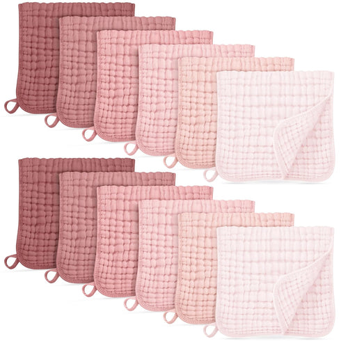 Unnivoll Muslin Burp Cloths for Baby 100% Cotton Burping Cloths for Boys