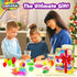 25 5 43 Creative Kids Magic Bouncy Balls - DIY STEM Toys - Science Kit for Kids - Multicolor Bags & Molds Makes Up