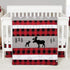 Trend Lab Lumberjack Moose 3 Piece Crib Bedding Set, Gender-Neutral Color Palette,