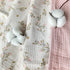 40''X40'' 100% 100X100cm CREVENT Organic Cotton Muslin Baby Blanket for Newborns, Essential for Baby Shower Birthday