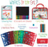 63 4-8 8-12 Set- 15 260+ Kipipol Pcs Drawing Stencils for Kids Ages - and Up - Arts and Crafts for Girls and Boys