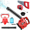 Bubble Leaf Blower for Toddlers, Upgrade Kids Bubble Machine with Gardening Tool Set, 2 in 1 Outdoor Toy