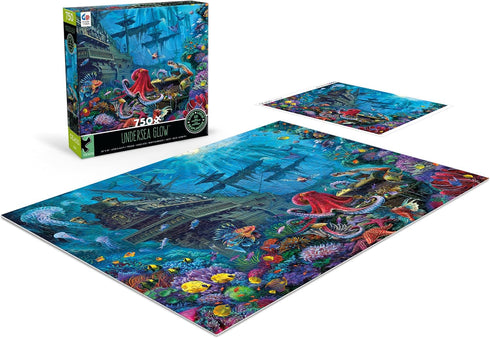 Ceaco - Undersea - Glow - 750 Piece Jigsaw Puzzle
