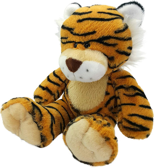 Anico 13" Pick-A-Pet Tiger Stuffed Animal – Soft Plush Tiger Toy for Kids, Birthdays, Holidays