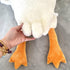 Tanha Goose Plush, Soft and Cute White Stuffed Animal, 35 inch Gift for Kids and Adults