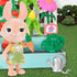 Time to Garden Complete Set with Miniature Doll Figure - 16 Pieces for Ages 3+